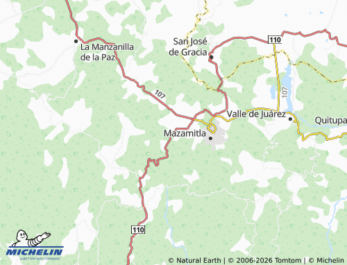 MICHELIN Paso de los Arrieros map - ViaMichelin