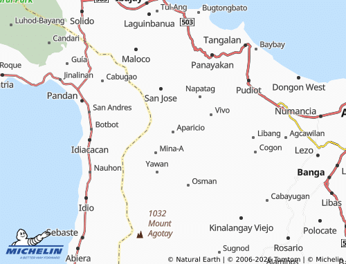 MICHELIN Aparicio map - ViaMichelin