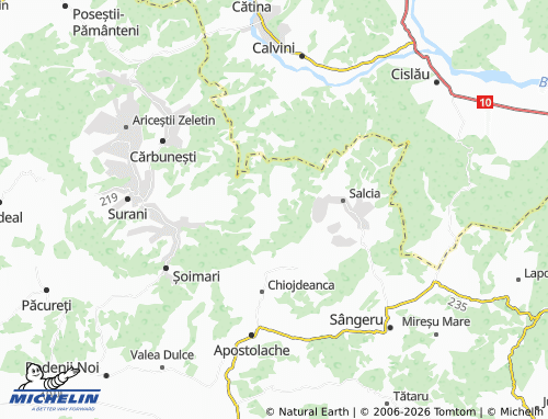 Carte MICHELIN Trenu - ViaMichelin