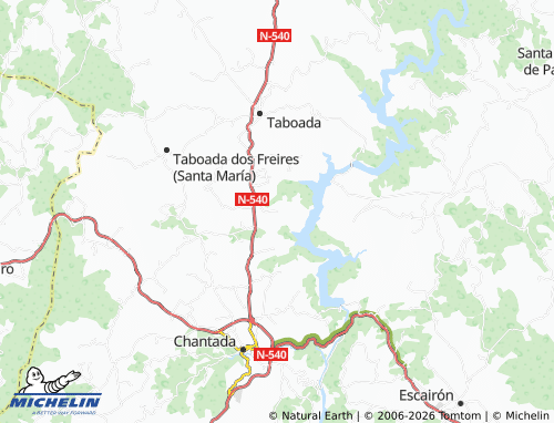 MICHELIN-Landkarte Sobrecedo de Arriba - ViaMichelin