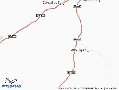 MICHELIN Jangada map - ViaMichelin
