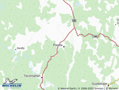 MICHELIN Chinantla map - ViaMichelin