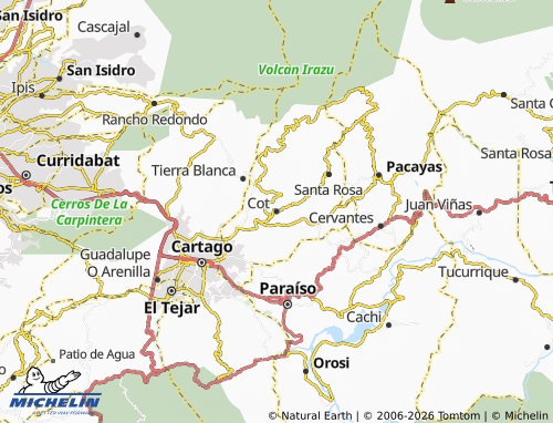 Mapa MICHELIN Cot - ViaMichelin