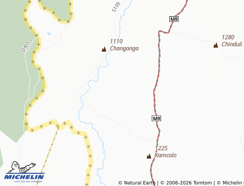 Mappa MICHELIN Kanyankhunde - ViaMichelin