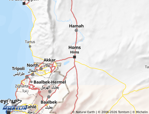 MICHELIN Hims map - ViaMichelin