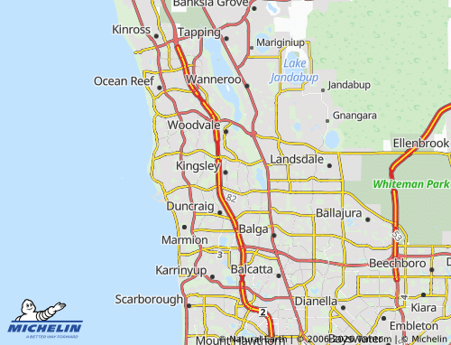 Mapa MICHELIN Kingsley - ViaMichelin