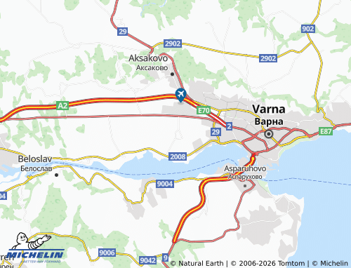 MICHELIN Topoli map - ViaMichelin