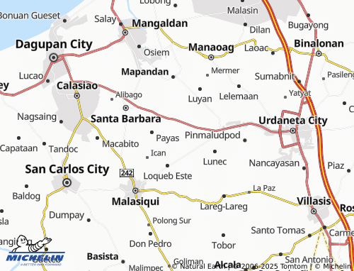 MICHELIN Botao map - ViaMichelin