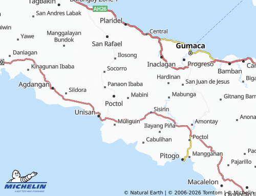 MICHELIN Mabini map - ViaMichelin