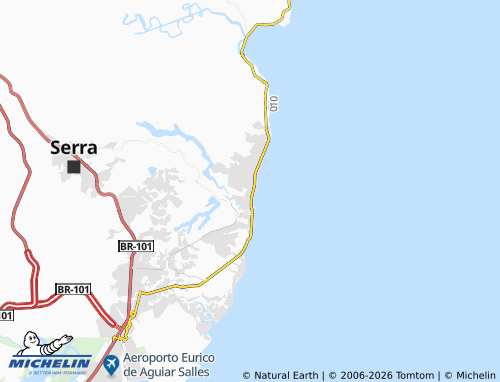 Mapa MICHELIN Estância Monazítica - ViaMichelin