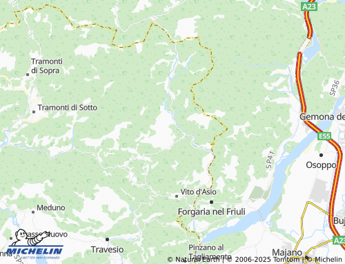 MICHELIN Ross map - ViaMichelin