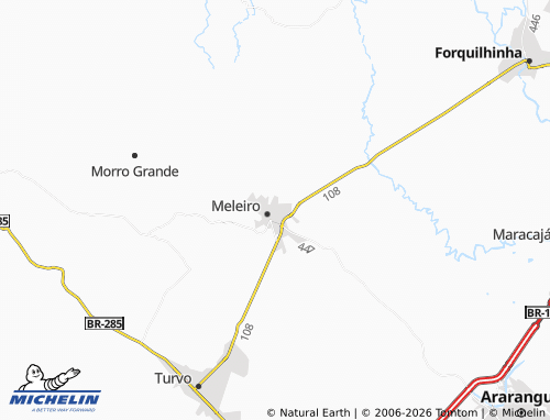 Mappa MICHELIN Centro - ViaMichelin