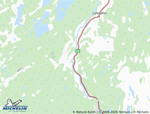 Mappa MICHELIN Fossgrenda - ViaMichelin