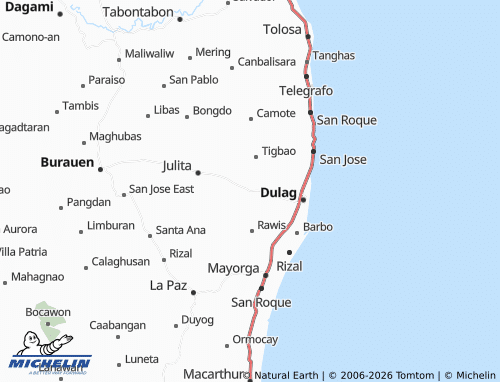 MICHELIN Tabu map - ViaMichelin