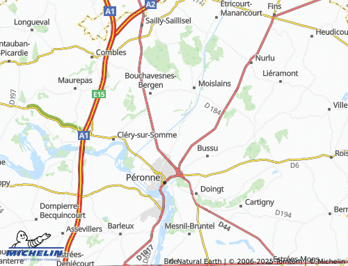 MICHELIN Allaines map - ViaMichelin