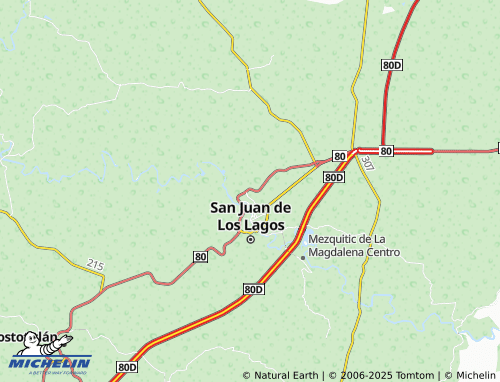 MICHELIN Iprovipe Santa Teresa map - ViaMichelin