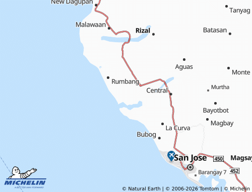 MICHELIN Adela map - ViaMichelin