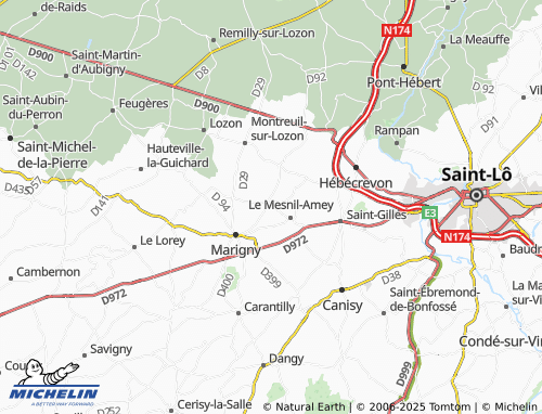 Carte MICHELIN Champeaux - ViaMichelin