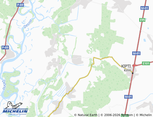 Mappa MICHELIN Olbyn - ViaMichelin