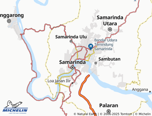MICHELIN Teluk Lerong Ulu map - ViaMichelin