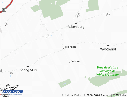 Mappa MICHELIN Millheim - ViaMichelin