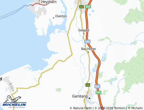 MICHELIN Cockerham map - ViaMichelin