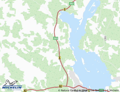 MICHELIN Huhtala map - ViaMichelin