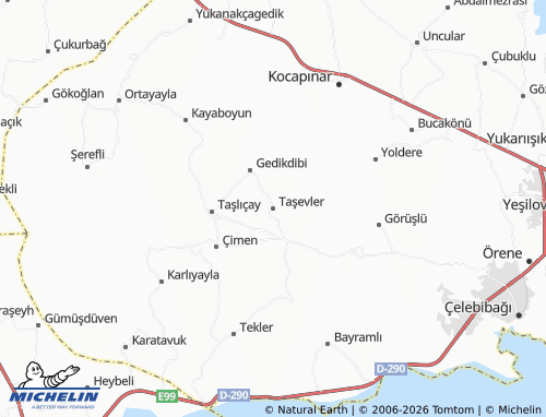 Mapa MICHELIN Taşevler - ViaMichelin