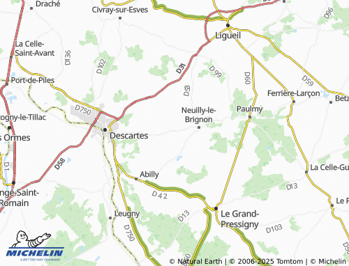 MICHELIN Serigné map - ViaMichelin