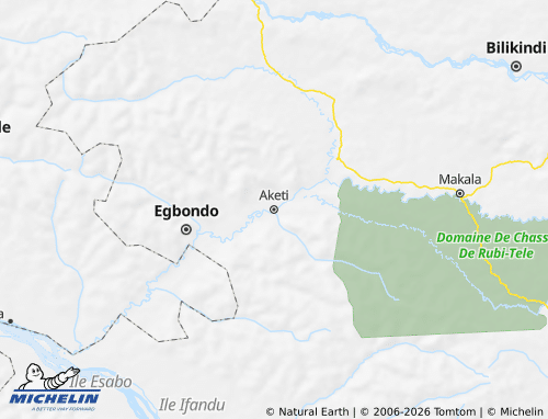 Mappa MICHELIN Aketi - ViaMichelin