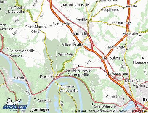 Mapa MICHELIN Le Paulu - ViaMichelin