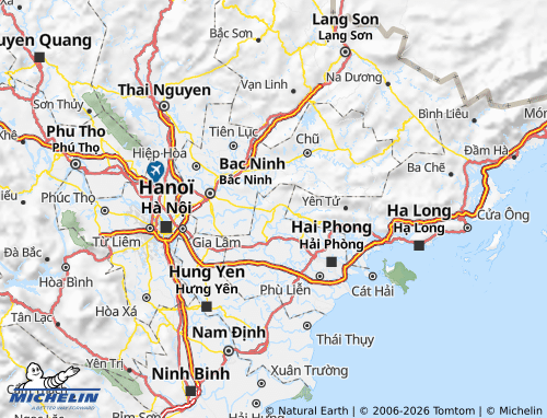 Mapa MICHELIN Chí Linh - ViaMichelin