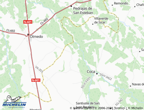 MICHELIN Villeguillo map - ViaMichelin