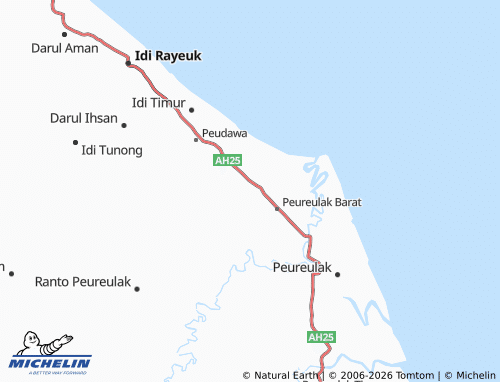 MICHELIN Alue Bu Tuha map - ViaMichelin