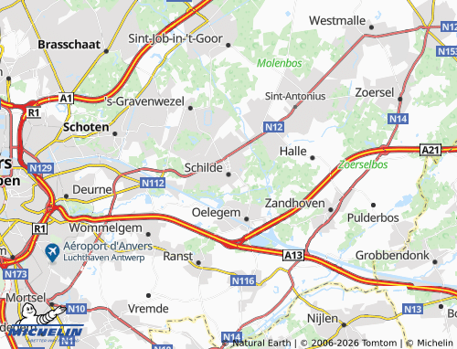Mapa MICHELIN Schilde - ViaMichelin