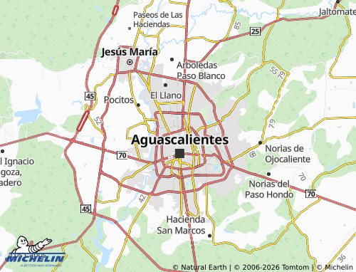 Mapa MICHELIN Del Sol - ViaMichelin