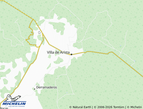 Mappa MICHELIN Villa de Arista - ViaMichelin