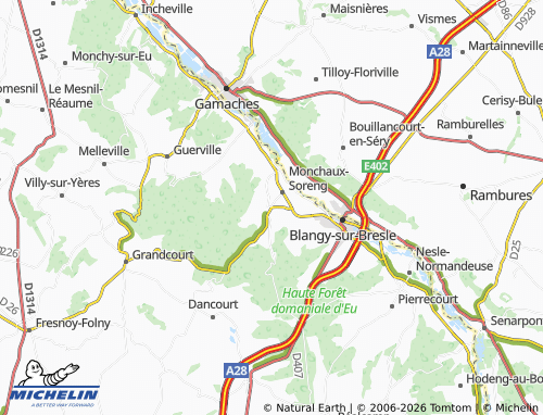 MICHELIN Rieux map - ViaMichelin
