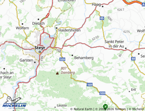 Mapa MICHELIN Behamberg - ViaMichelin