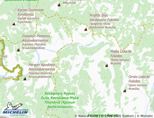 MICHELIN Artotina map - ViaMichelin