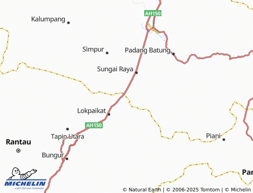 MICHELIN Ida Manggala map - ViaMichelin