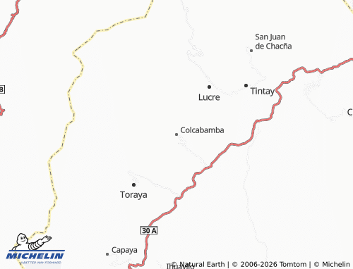 MICHELIN Colcabamba map - ViaMichelin