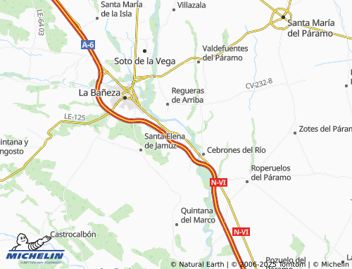 MICHELIN San Martín de Torres map - ViaMichelin