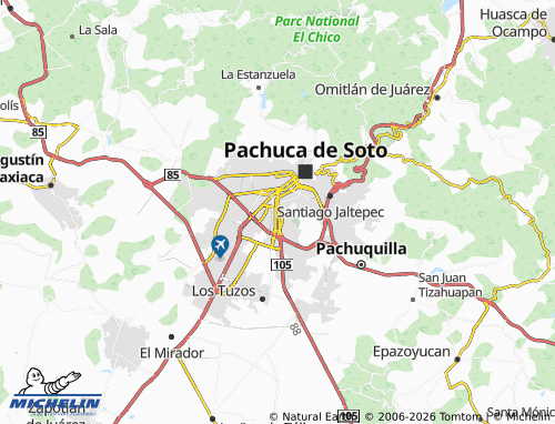 Mapa MICHELIN Ex Hacienda de Coscotitlán - ViaMichelin