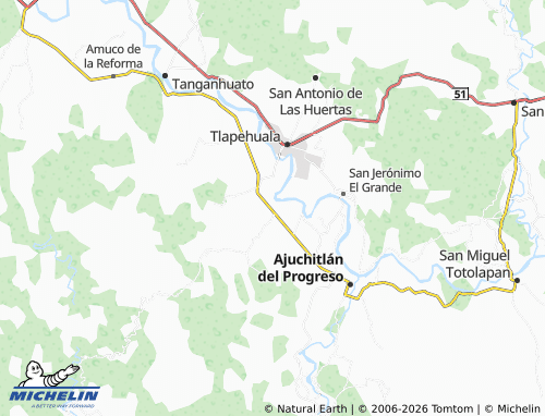 Mapa MICHELIN Villa Hermosa - ViaMichelin