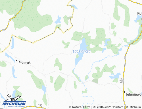 MICHELIN Przełomka map - ViaMichelin