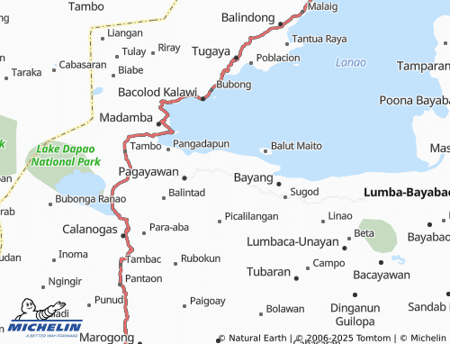 MICHELIN Soldaroro map - ViaMichelin