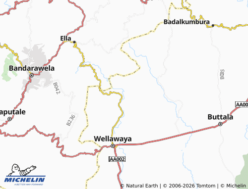 Mappa MICHELIN Randeniya - ViaMichelin