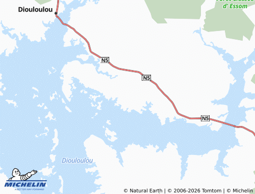 Mappa MICHELIN Binnkine - ViaMichelin