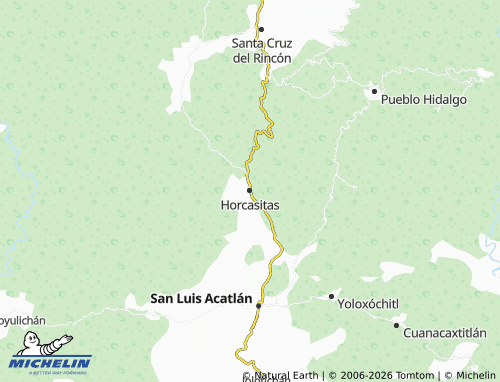 Mapa MICHELIN Horcasitas - ViaMichelin